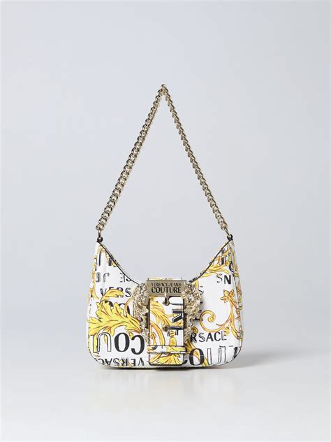 versace jeans bags white